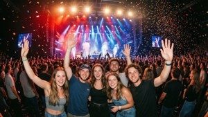 Concert Crowd Wave