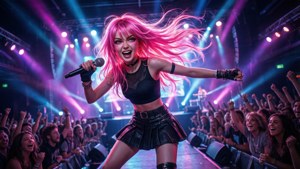 Concert Spotlight Girlfriend