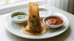 Cone Dosa Platter