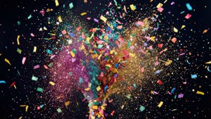 Confetti Burst Overlay