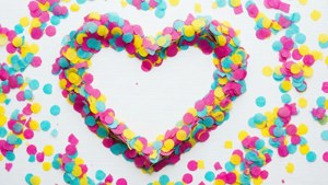 Confetti Heart Pride