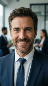 Confident Businessman Portrait