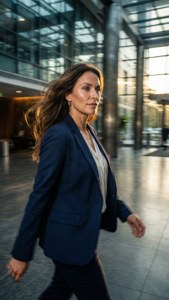 Confident Executive Walk