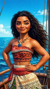 Confident Moana