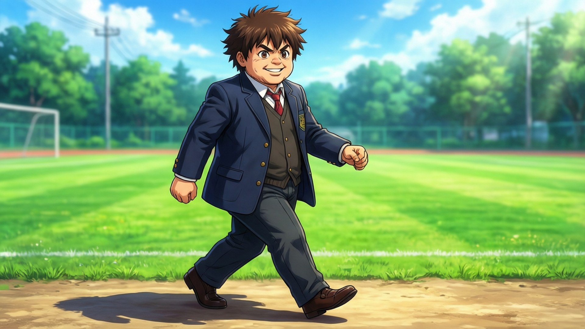 Confident Stride by Wallpapers.art Studio