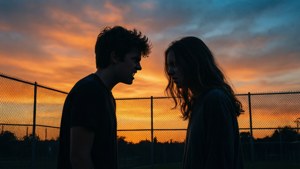 Confrontation Silhouette