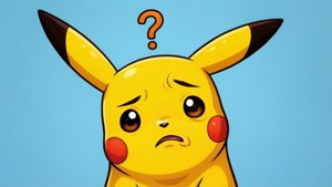 Confused Pikachu Face