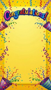 Congrats Celebration Banner