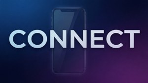 Connect Phone Typography