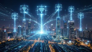 Connected City Night