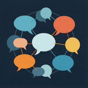 Connected Speech Bubbles