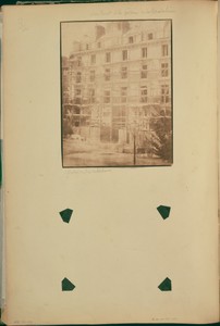 [Construction of the Galerie de la Madeleine, Place de la Madeleine]