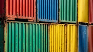 Container Pattern Close-Up