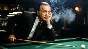 Contemplative Pool Player