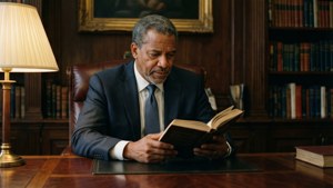 Contemplative Senator