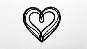 Continuous Line Heart