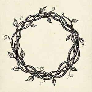 Continuous Line Wreath