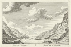 Contouren van Bonn, gezien vanaf de Rijn