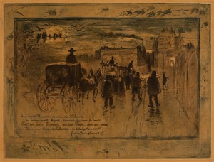 Convoi Funèbre au Boulevard de Clichy (Funeral Procession on the Boulevard de Clichy)