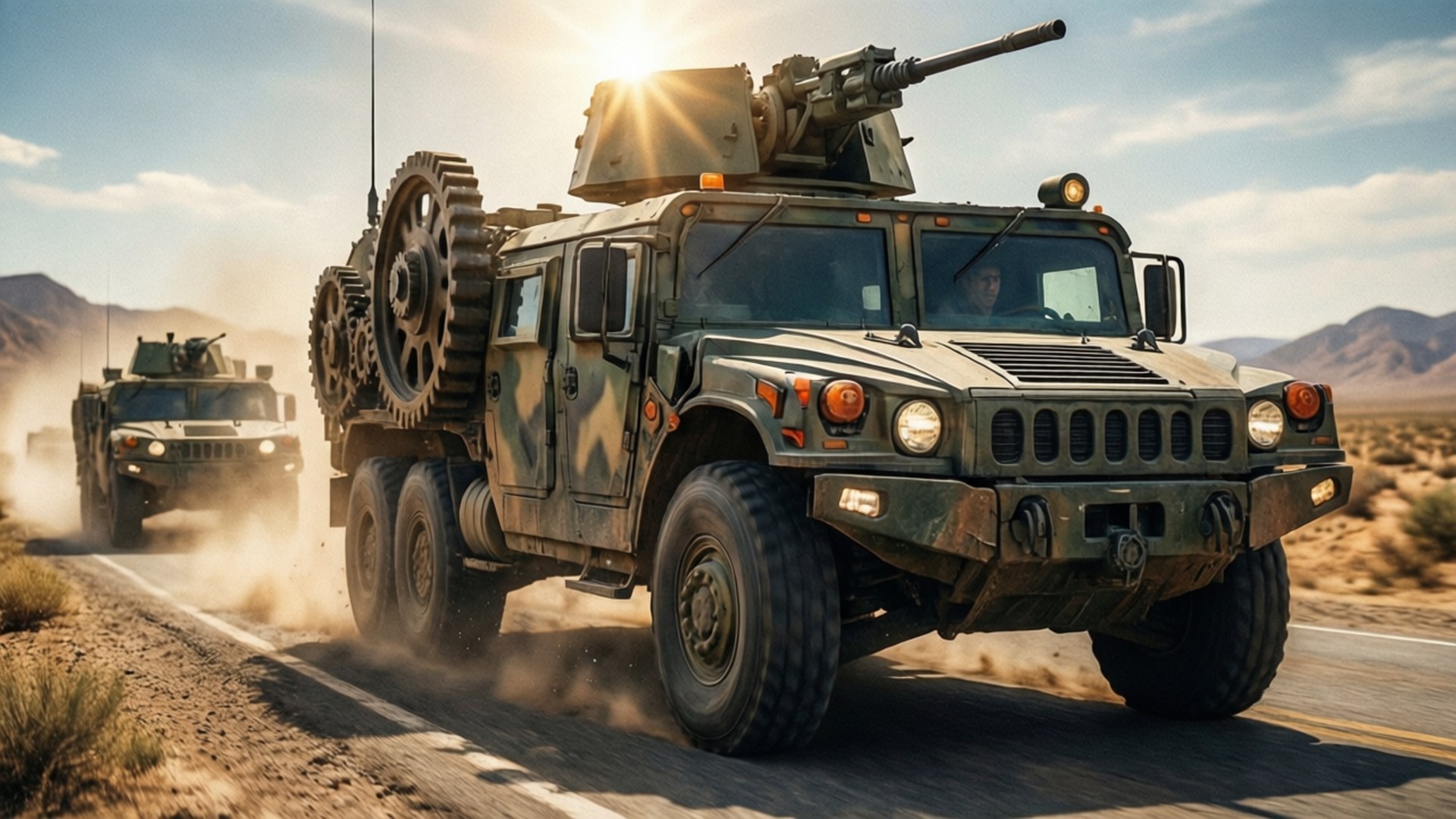 Convoy Rush by Wallpapers.art Studio