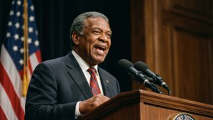 Conyers at the Podium