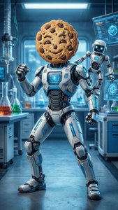 Cookie and Robot Buddy