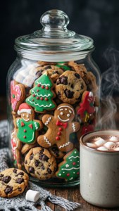 Cookie Jar and Hot Cocoa