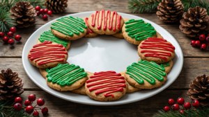 Cookie Wreath