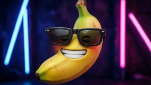 Cool Banana Emoji