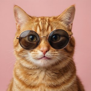 Cool Cat with Sunnies