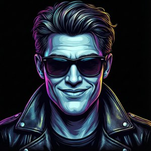 Cool Dude Face