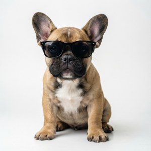 Cool Frenchie with Shades