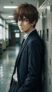 Cool Kou in Hallway