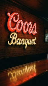 Coors Banquet Neon Sign