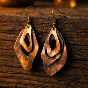 Copper Abstract Cut-Outs