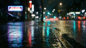 Coquitlam Rainy Night