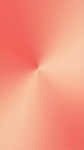 Coral Peach Radial Glow