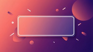 Coral Purple Gradient Banner