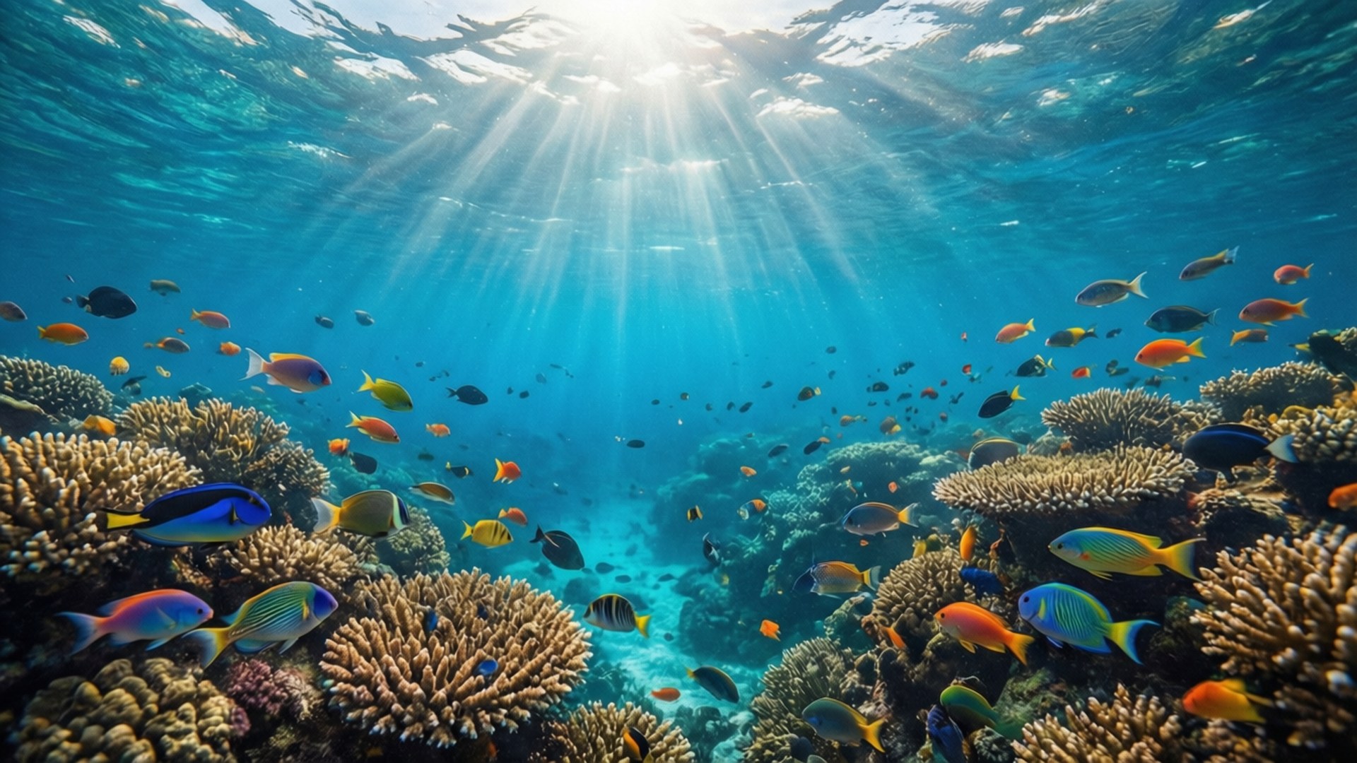 Coral Reef Cleanup by Wallpapers.art Studio