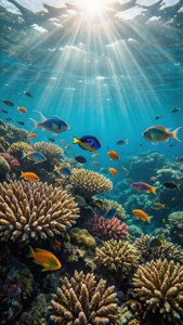Coral Reef Sunbeams