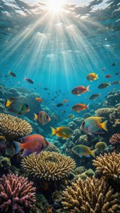 Coral Reef Sunbeams