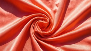 Coral Satin Twist