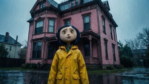 Coraline in the Rain