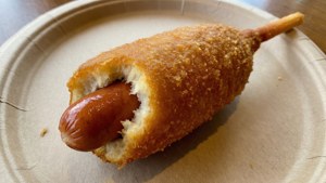 Corn Dog Bite Texture