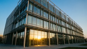 Corporate Building Sunrise