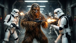 Corridor Combat Wookiee