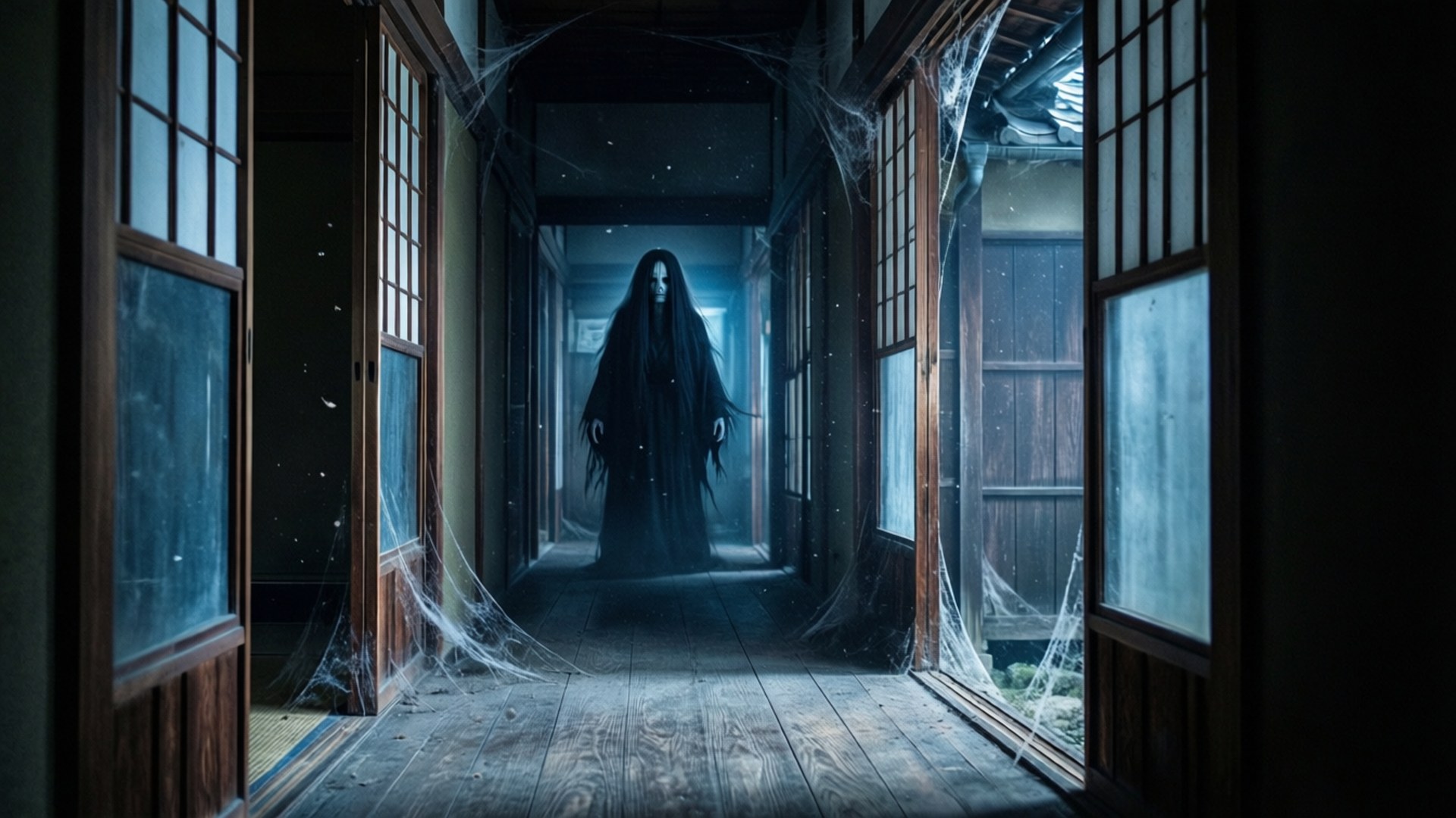 Corridor of Shadows by Wallpapers.art Studio