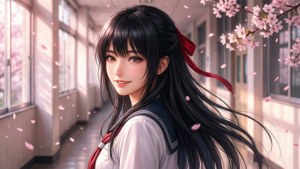 Corridor Sakura Glance