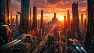 Coruscant Sunset Glow