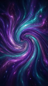 Cosmic Abstract Swirl